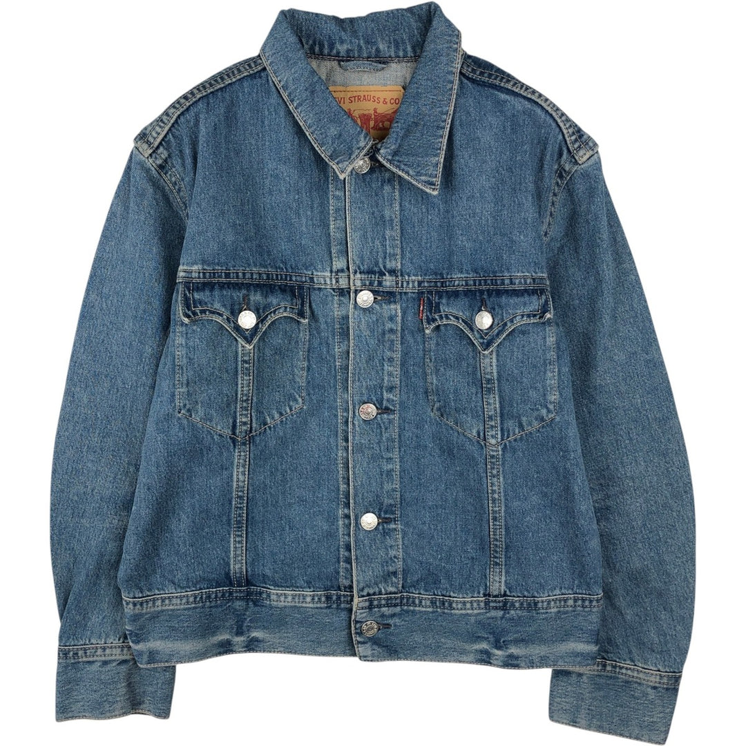 2000'S Levi's 70901-1006 Denim Jacket (Men's XL equivalent) cotton blue type Vintage Second Hand