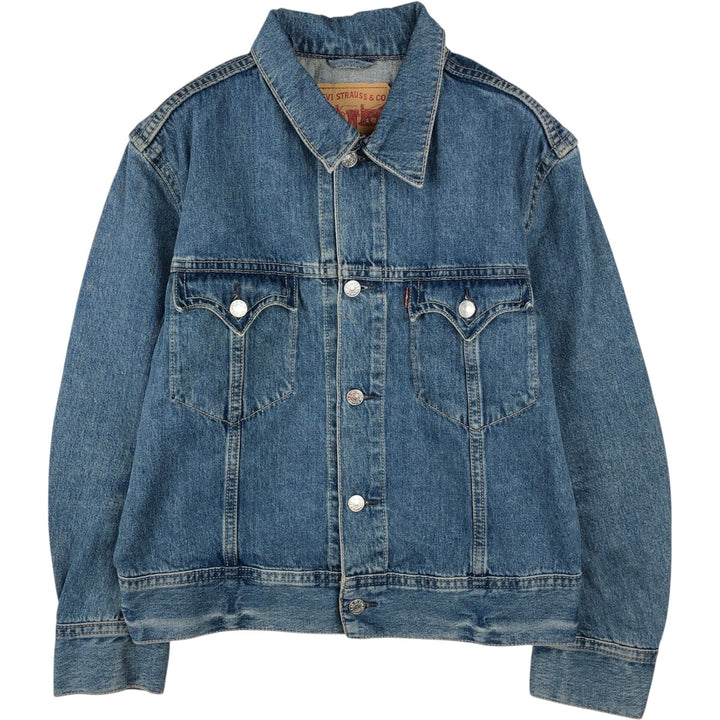 2000'S Levi's 70901-1006 Denim Jacket (Men's XL equivalent) cotton blue type Vintage Second Hand