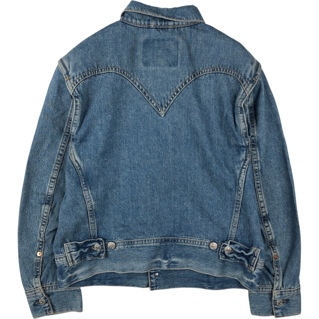 2000'S Levi's 70901-1006 Denim Jacket (Men's XL equivalent) cotton blue type Vintage Second Hand