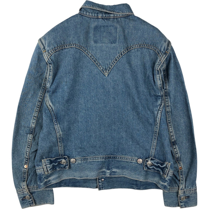 2000'S Levi's 70901-1006 Denim Jacket (Men's XL equivalent) cotton blue type Vintage Second Hand