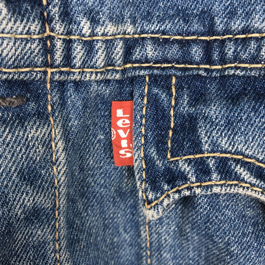2000'S Levi's 70901-1006 Denim Jacket (Men's XL equivalent) cotton blue type Vintage Second Hand