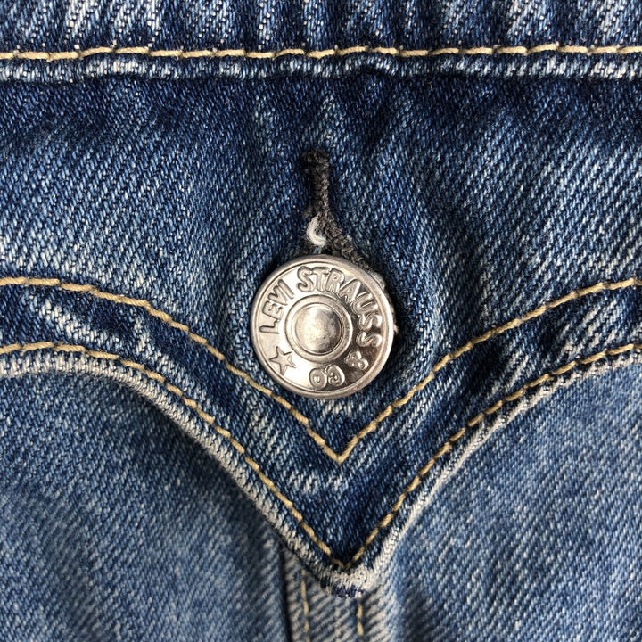2000'S Levi's 70901-1006 Denim Jacket (Men's XL equivalent) cotton blue type Vintage Second Hand