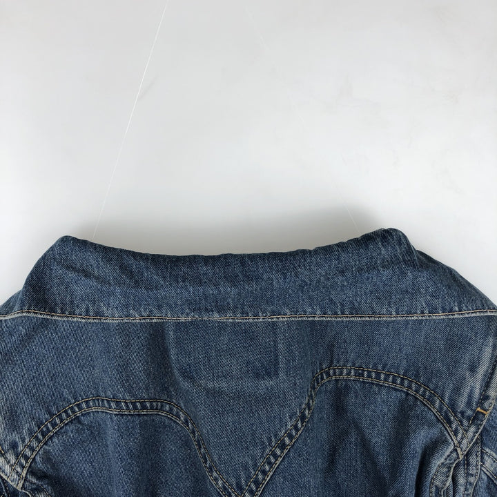 2000'S Levi's 70901-1006 Denim Jacket (Men's XL equivalent) cotton blue type Vintage Second Hand