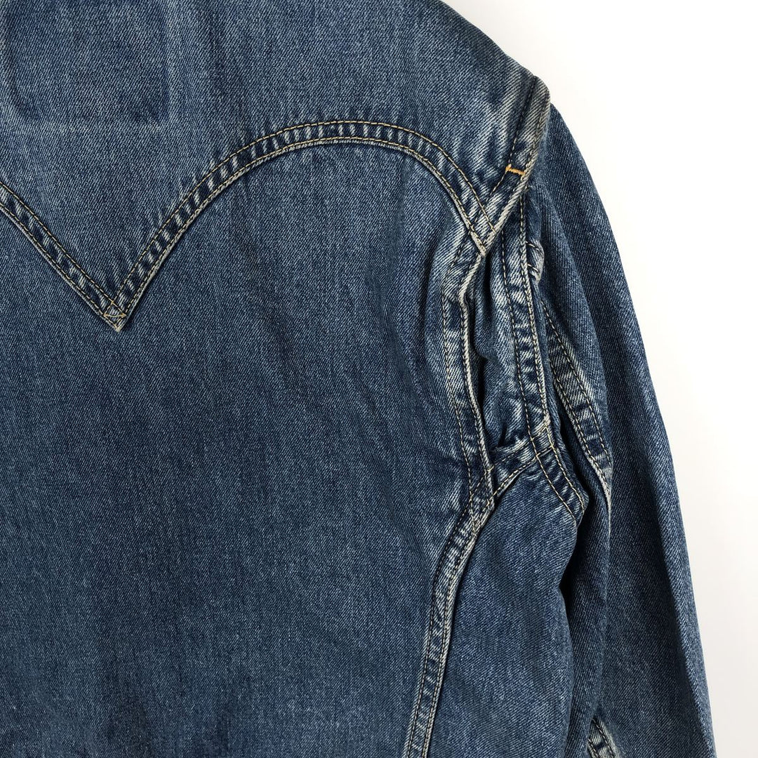 2000'S Levi's 70901-1006 Denim Jacket (Men's XL equivalent) cotton blue type Vintage Second Hand