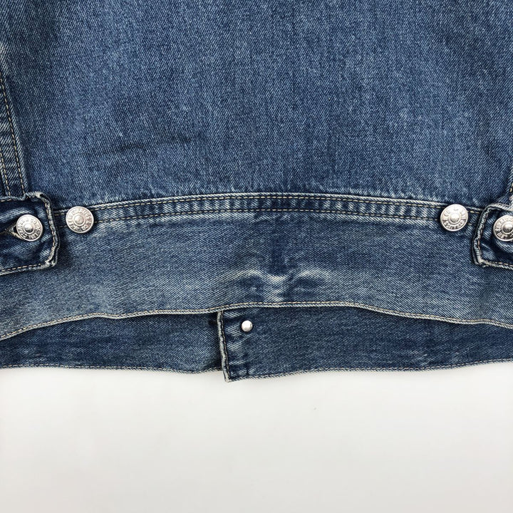 2000'S Levi's 70901-1006 Denim Jacket (Men's XL equivalent) cotton blue type Vintage Second Hand
