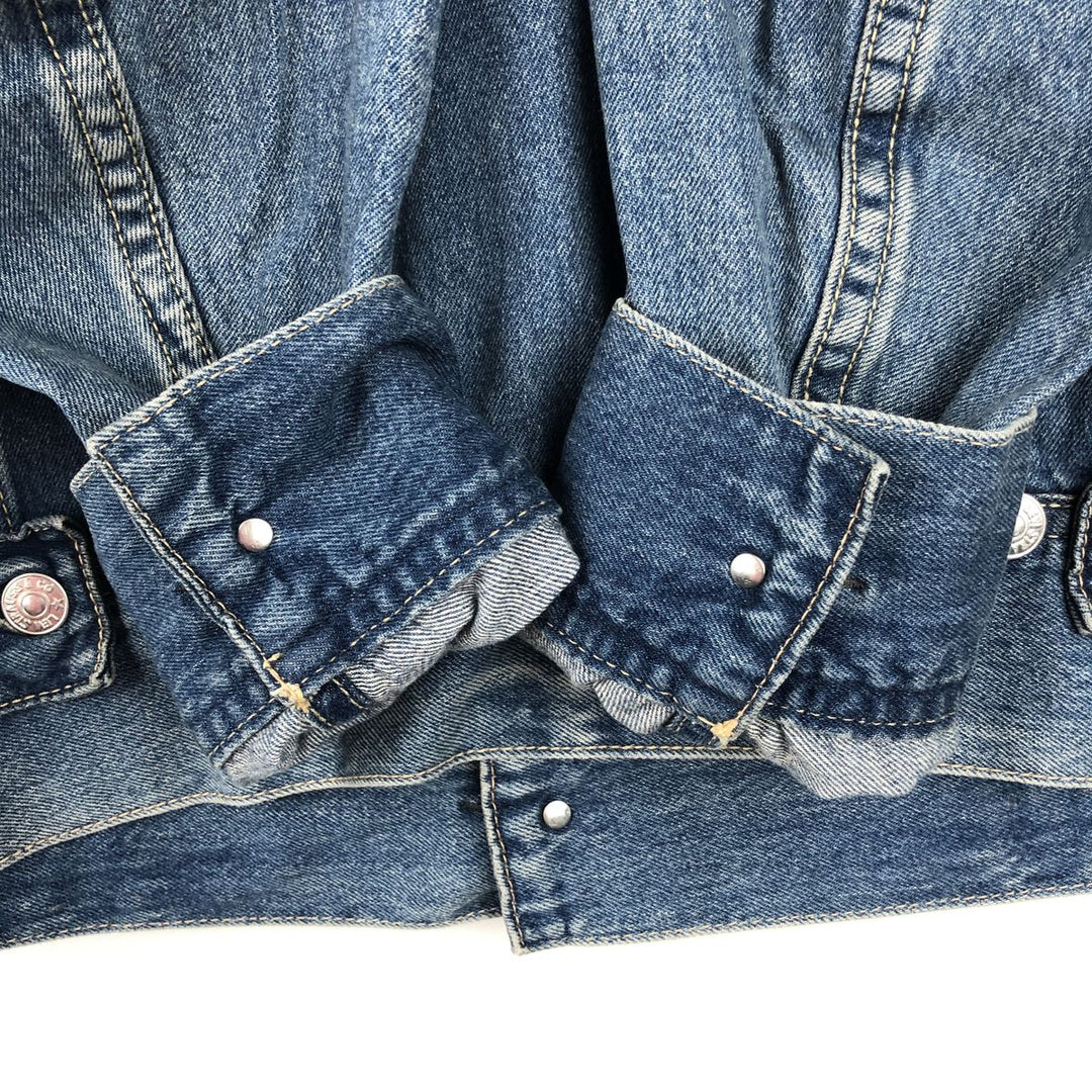 2000'S Levi's 70901-1006 Denim Jacket (Men's XL equivalent) cotton blue type Vintage Second Hand