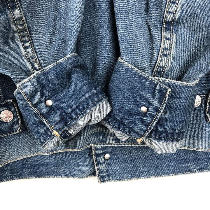 2000'S Levi's 70901-1006 Denim Jacket (Men's XL equivalent) cotton blue type Vintage Second Hand