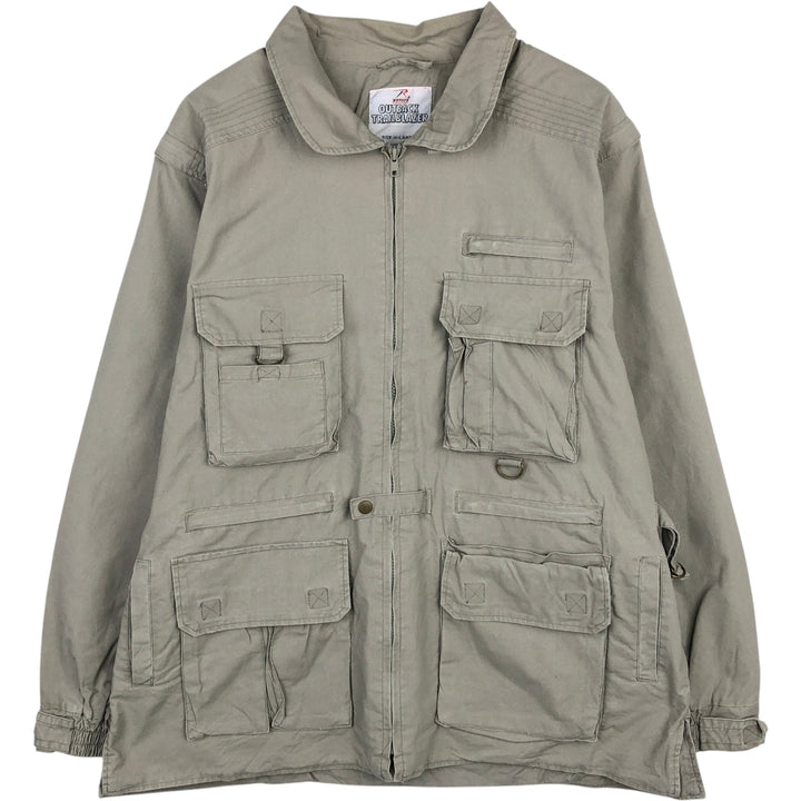 ROTHCO Safari Jacket, Men's Size XL others Beige type Vintage Second Hand