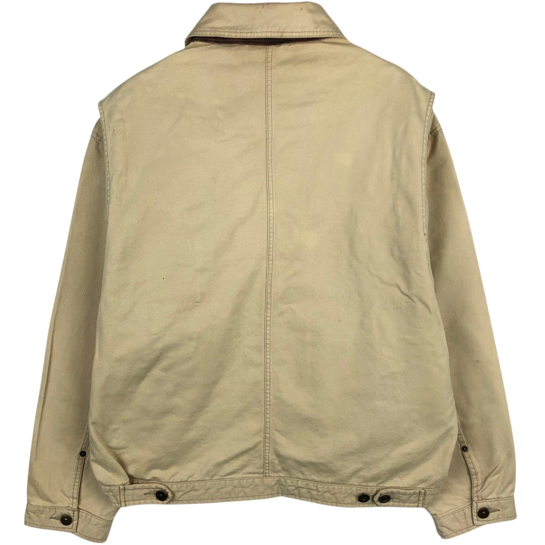 90s-00'S Timberland WEATHERGEAR cotton jacket, men's size L (approx.) cotton yellow type Vintage Second Hand