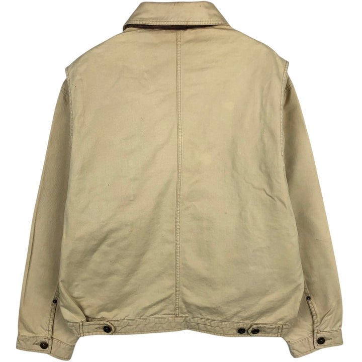 90s-00'S Timberland WEATHERGEAR cotton jacket, men's size L (approx.) cotton yellow type Vintage Second Hand