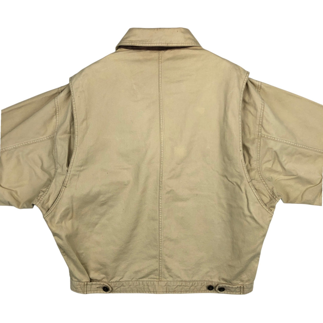 90s-00'S Timberland WEATHERGEAR cotton jacket, men's size L (approx.) cotton yellow type Vintage Second Hand