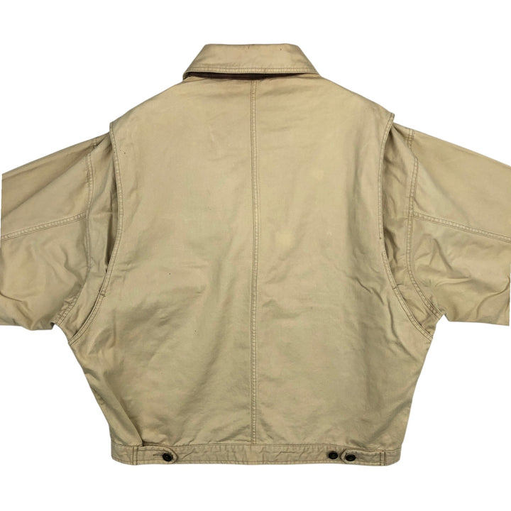 90s-00'S Timberland WEATHERGEAR cotton jacket, men's size L (approx.) cotton yellow type Vintage Second Hand