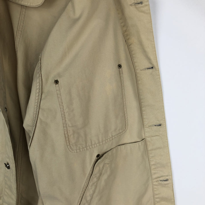 90s-00'S Timberland WEATHERGEAR cotton jacket, men's size L (approx.) cotton yellow type Vintage Second Hand
