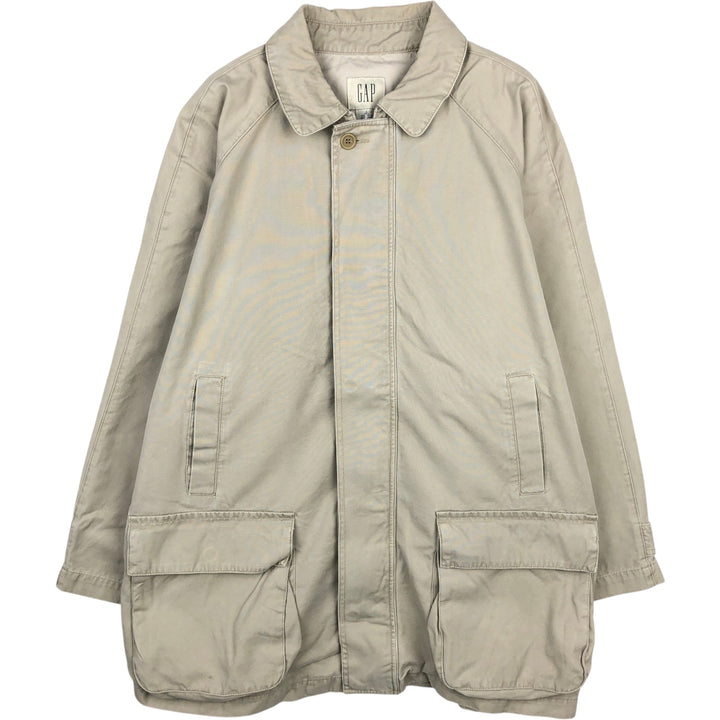 90'S GAP Old Gap Half Coat, Men's Size L (approx.), Vintage cotton Beige type Vintage Second Hand