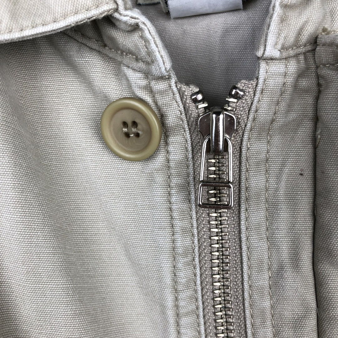 90'S GAP Old Gap Half Coat, Men's Size L (approx.), Vintage cotton Beige type Vintage Second Hand