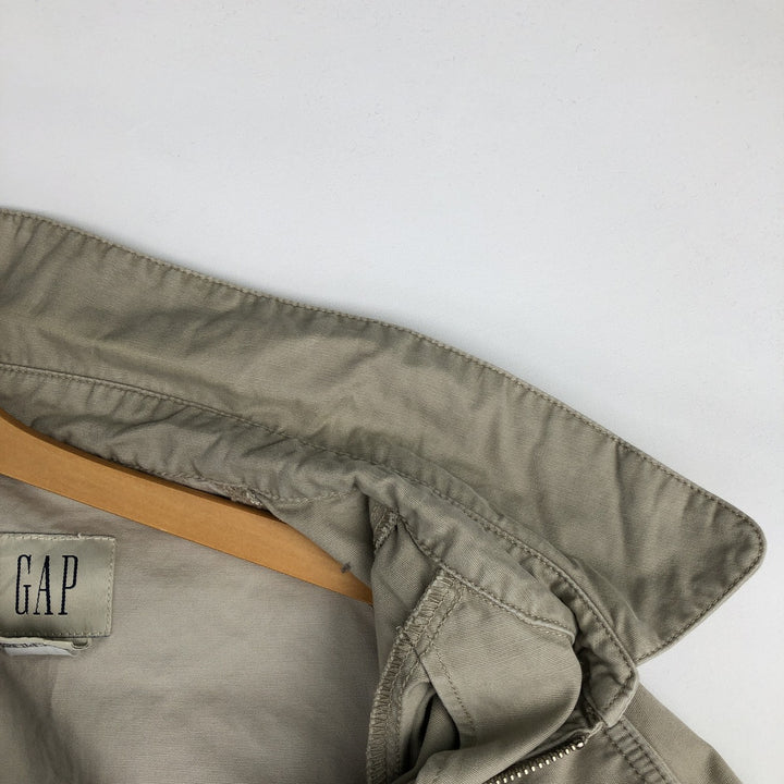 90'S GAP Old Gap Half Coat, Men's Size L (approx.), Vintage cotton Beige type Vintage Second Hand