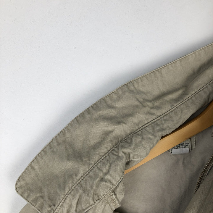 90'S GAP Old Gap Half Coat, Men's Size L (approx.), Vintage cotton Beige type Vintage Second Hand