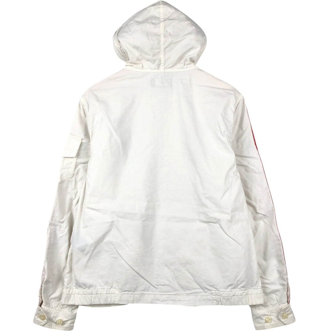 Ralph Lauren POLO by Ralph Lauren Big Pony Cotton Parka Men's M size cotton pale white type Vintage Second Hand