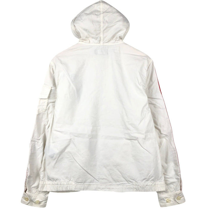 Ralph Lauren POLO by Ralph Lauren Big Pony Cotton Parka Men's M size cotton pale white type Vintage Second Hand