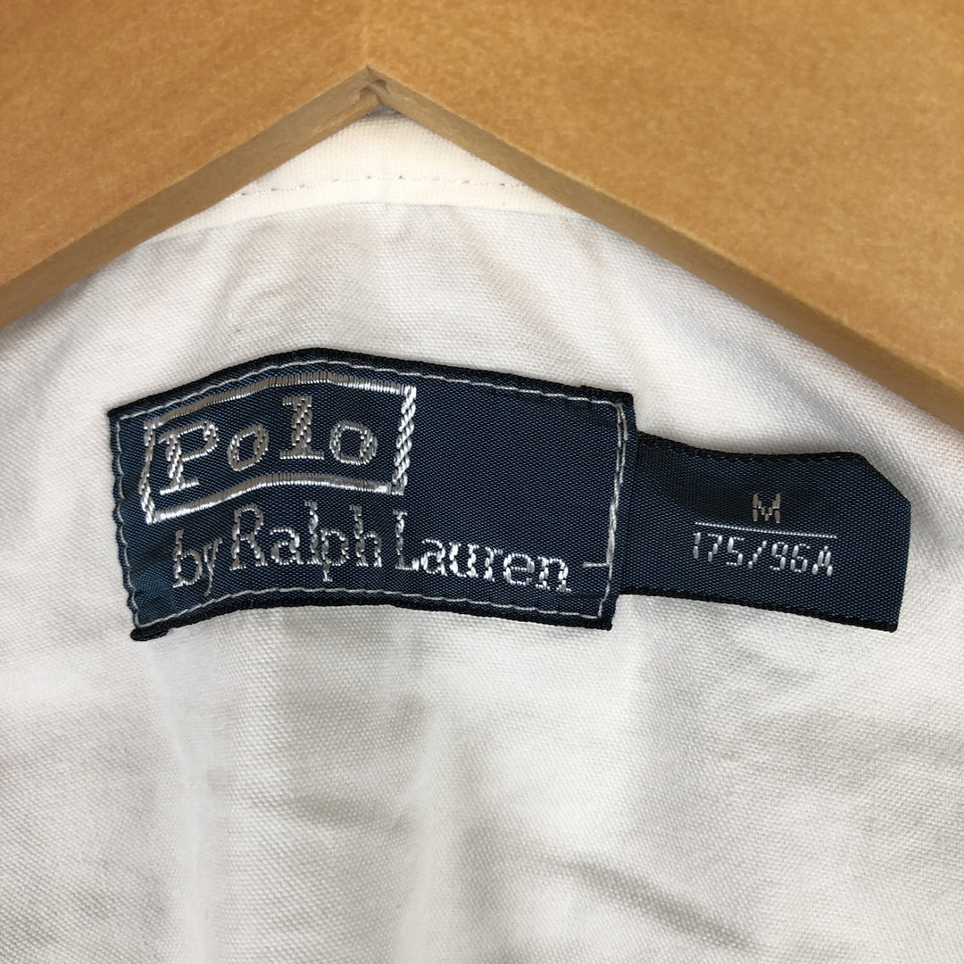 Ralph Lauren POLO by Ralph Lauren Big Pony Cotton Parka Men's M size cotton pale white type Vintage Second Hand