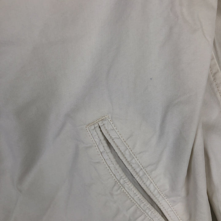 Ralph Lauren POLO by Ralph Lauren Big Pony Cotton Parka Men's M size cotton pale white type Vintage Second Hand
