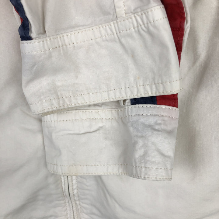 Ralph Lauren POLO by Ralph Lauren Big Pony Cotton Parka Men's M size cotton pale white type Vintage Second Hand