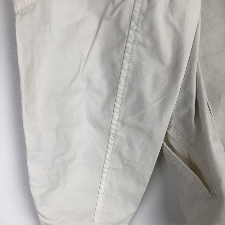 Ralph Lauren POLO by Ralph Lauren Big Pony Cotton Parka Men's M size cotton pale white type Vintage Second Hand