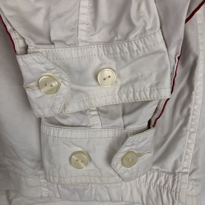 Ralph Lauren POLO by Ralph Lauren Big Pony Cotton Parka Men's M size cotton pale white type Vintage Second Hand