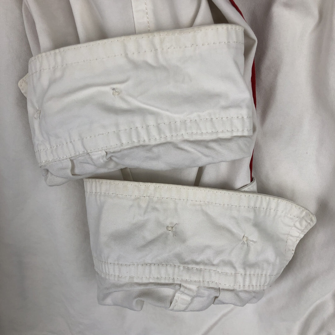Ralph Lauren POLO by Ralph Lauren Big Pony Cotton Parka Men's M size cotton pale white type Vintage Second Hand