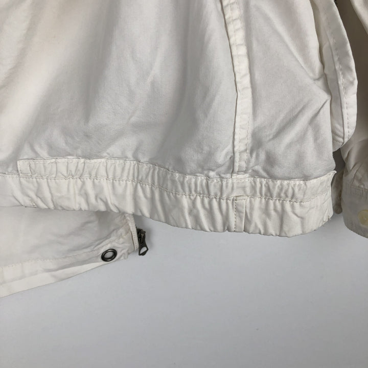 Ralph Lauren POLO by Ralph Lauren Big Pony Cotton Parka Men's M size cotton pale white type Vintage Second Hand