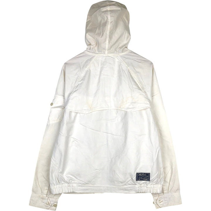 Ralph Lauren POLO by Ralph Lauren cotton hoodie, men's size L cotton white type Vintage Second Hand
