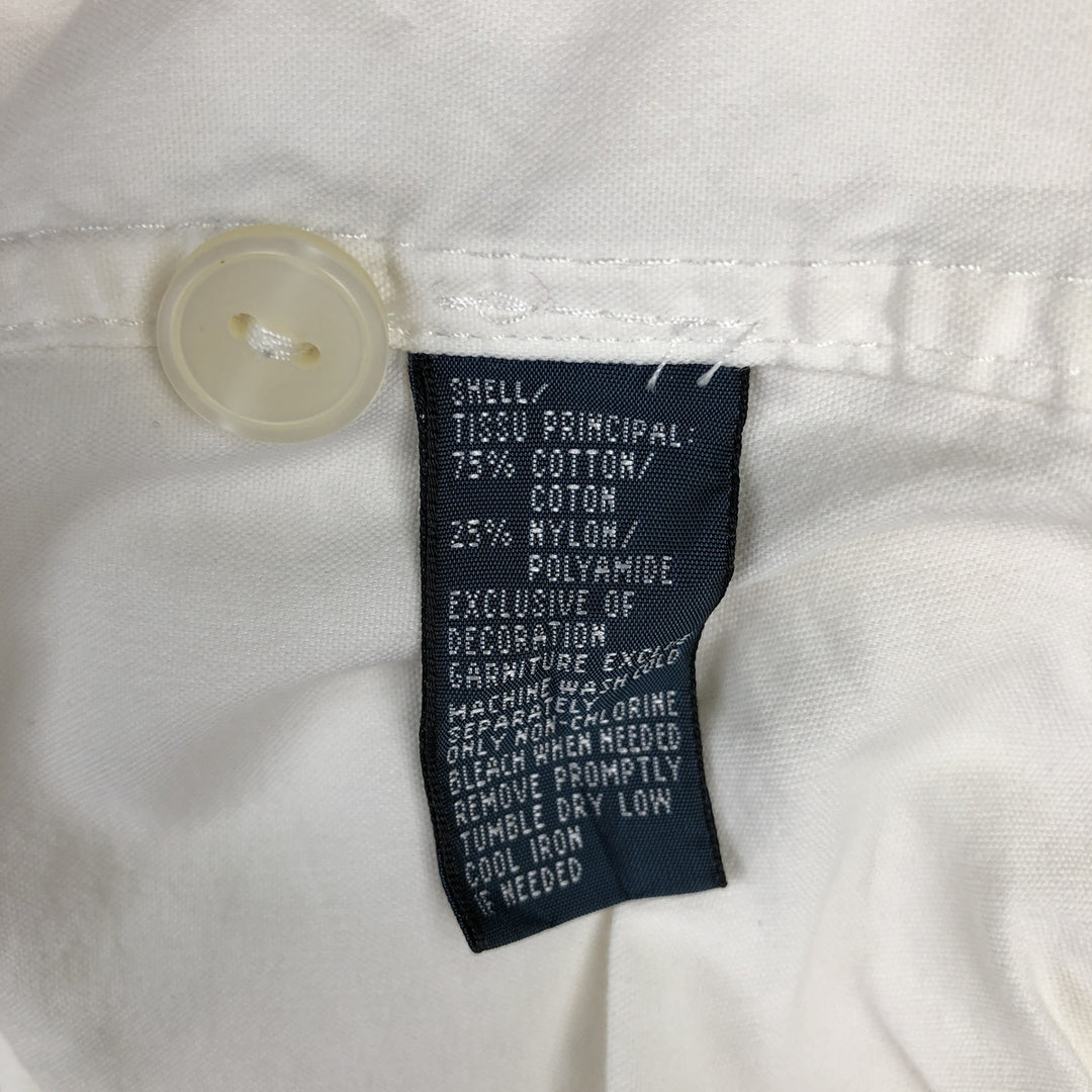 Ralph Lauren POLO by Ralph Lauren cotton hoodie, men's size L cotton white type Vintage Second Hand