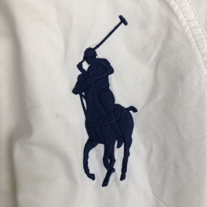 Ralph Lauren POLO by Ralph Lauren cotton hoodie, men's size L cotton white type Vintage Second Hand