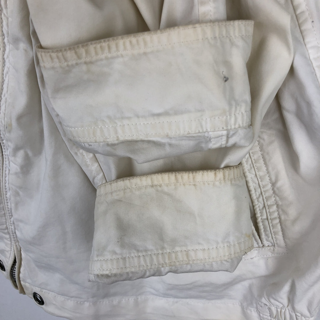 Ralph Lauren POLO by Ralph Lauren cotton hoodie, men's size L cotton white type Vintage Second Hand