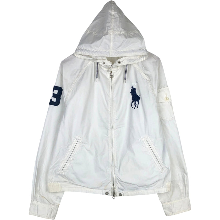 Ralph Lauren POLO by Ralph Lauren Big Pony Cotton Parka, Men's Size L cotton white type Vintage Second Hand