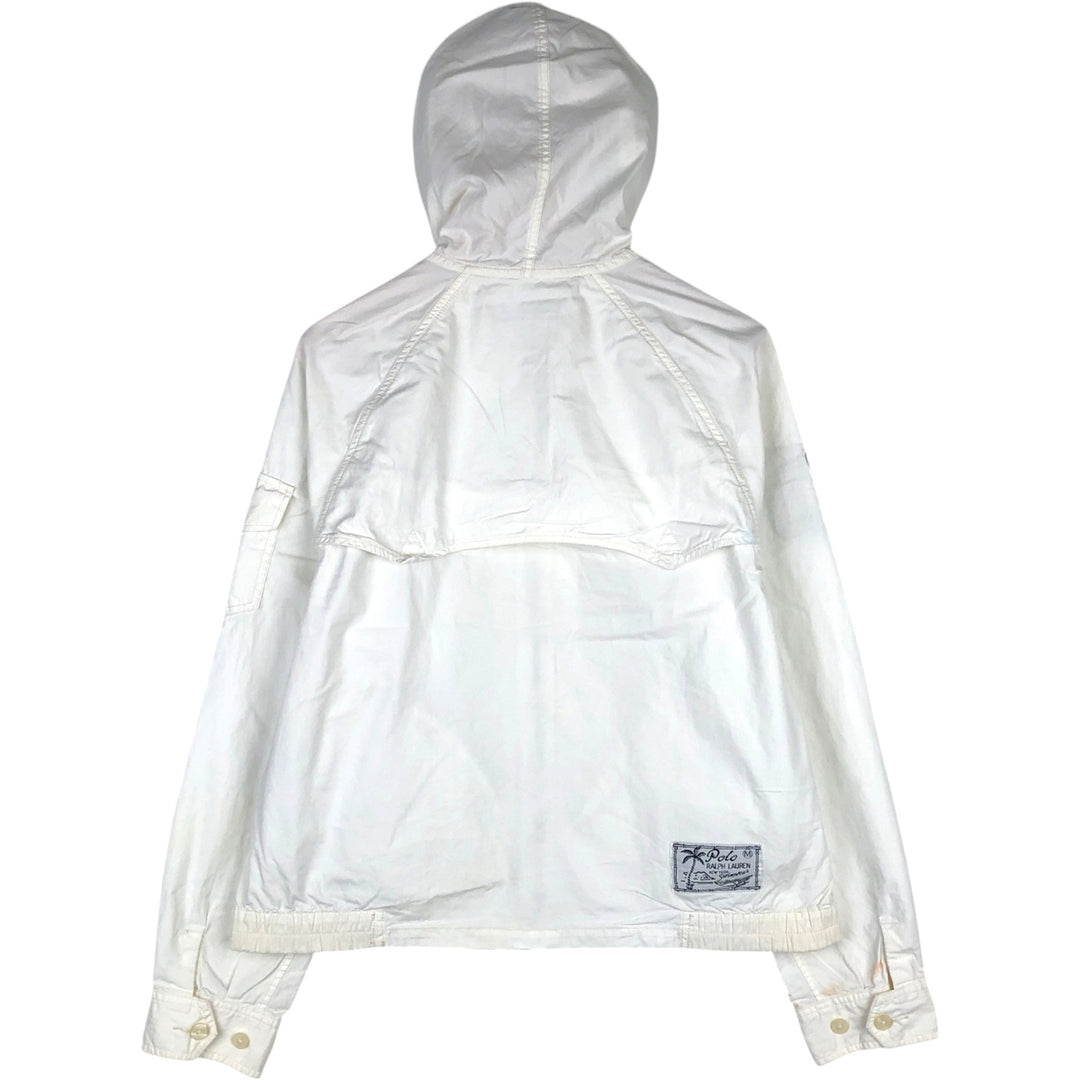 Ralph Lauren POLO by Ralph Lauren Big Pony Cotton Parka, Men's Size L cotton white type Vintage Second Hand