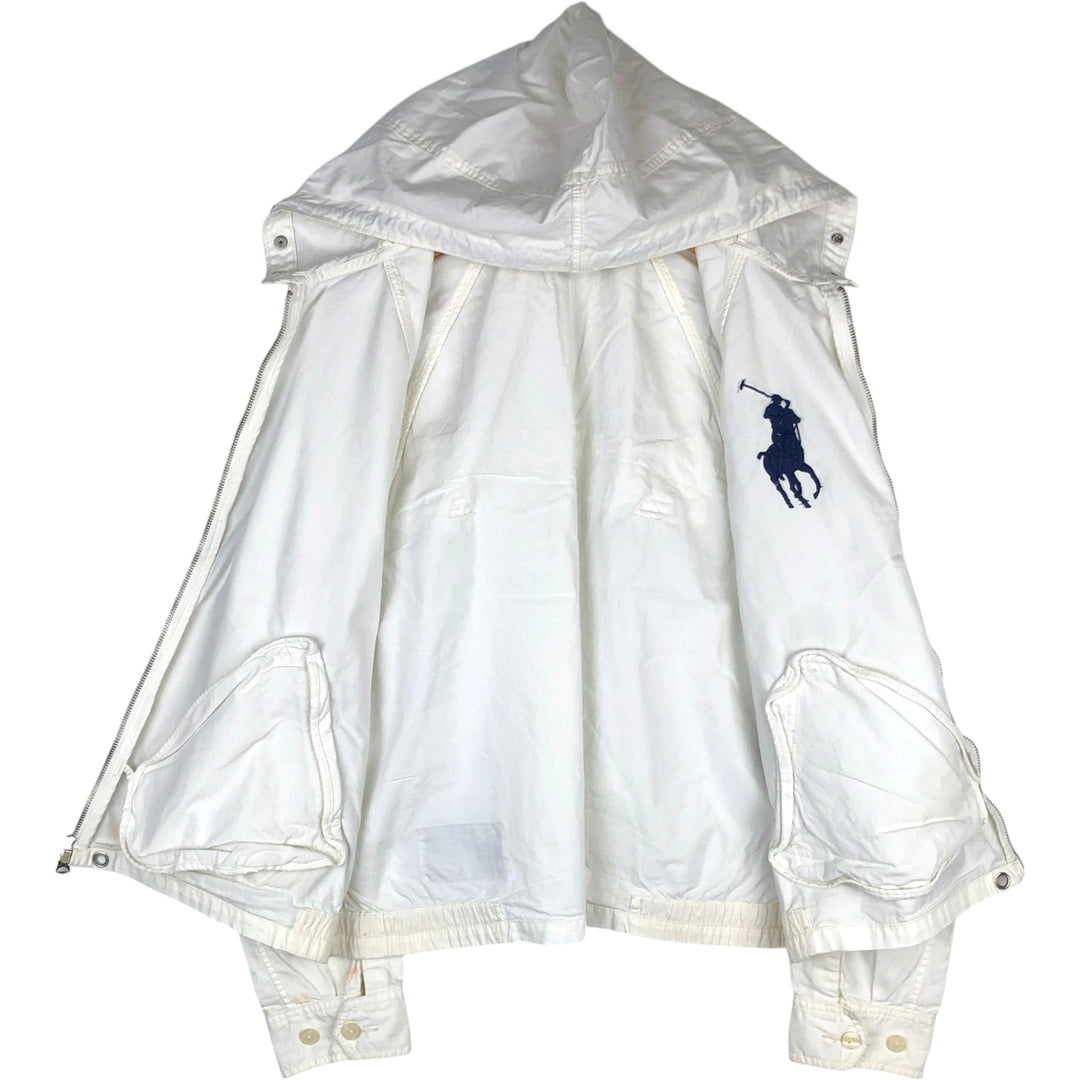 Ralph Lauren POLO by Ralph Lauren Big Pony Cotton Parka, Men's Size L cotton white type Vintage Second Hand