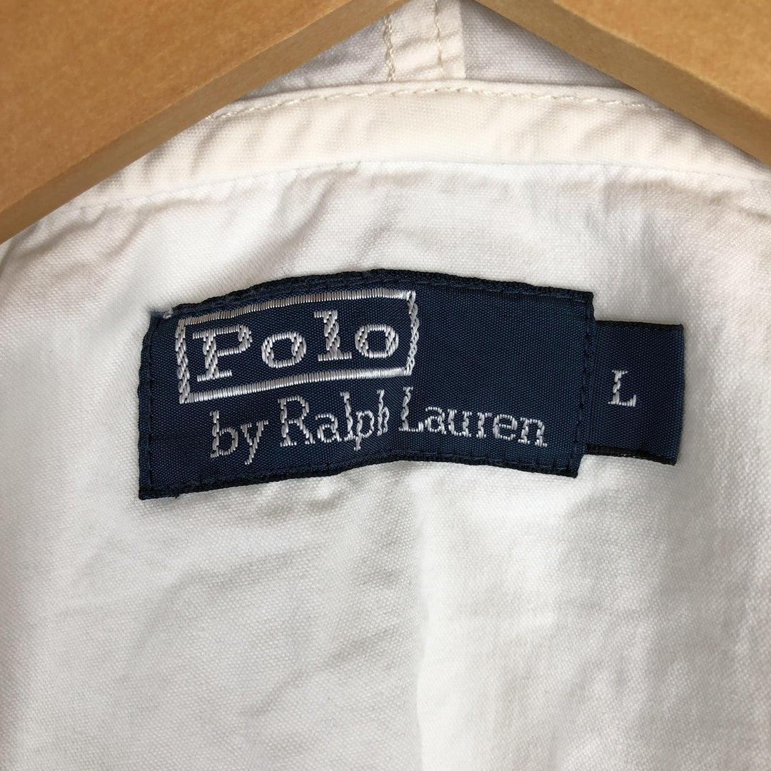 Ralph Lauren POLO by Ralph Lauren Big Pony Cotton Parka, Men's Size L cotton white type Vintage Second Hand