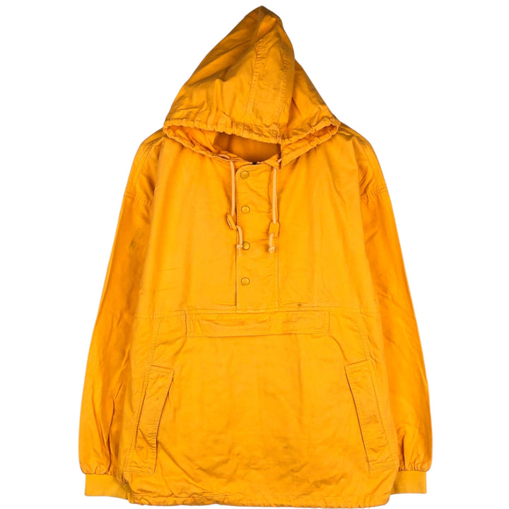 90'S GAP Old Gap Cotton Pullover Anorak Hoodie, Men's Size L (Equivalent), Vintage cotton yellow type Vintage Second Hand