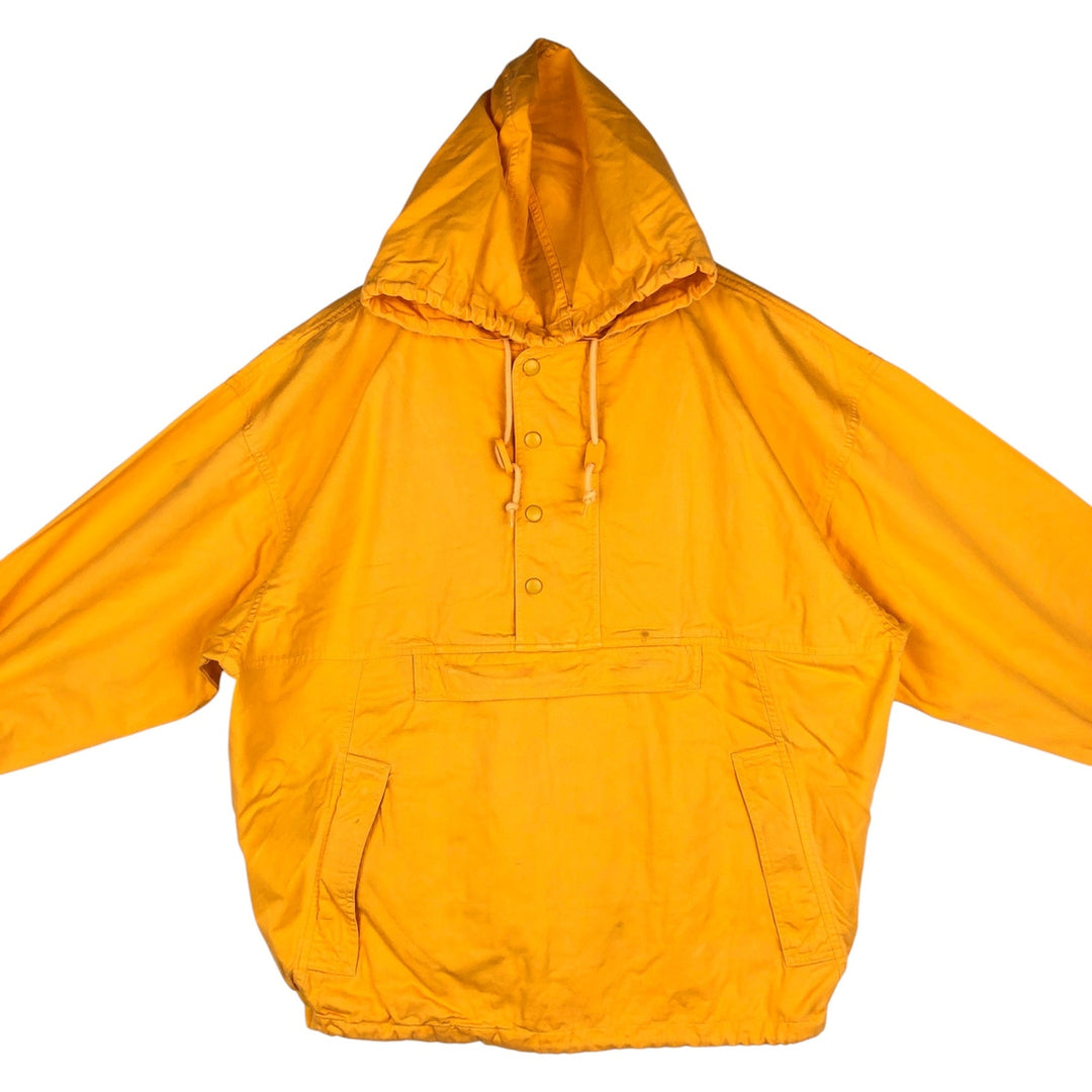 90'S GAP Old Gap Cotton Pullover Anorak Hoodie, Men's Size L (Equivalent), Vintage cotton yellow type Vintage Second Hand