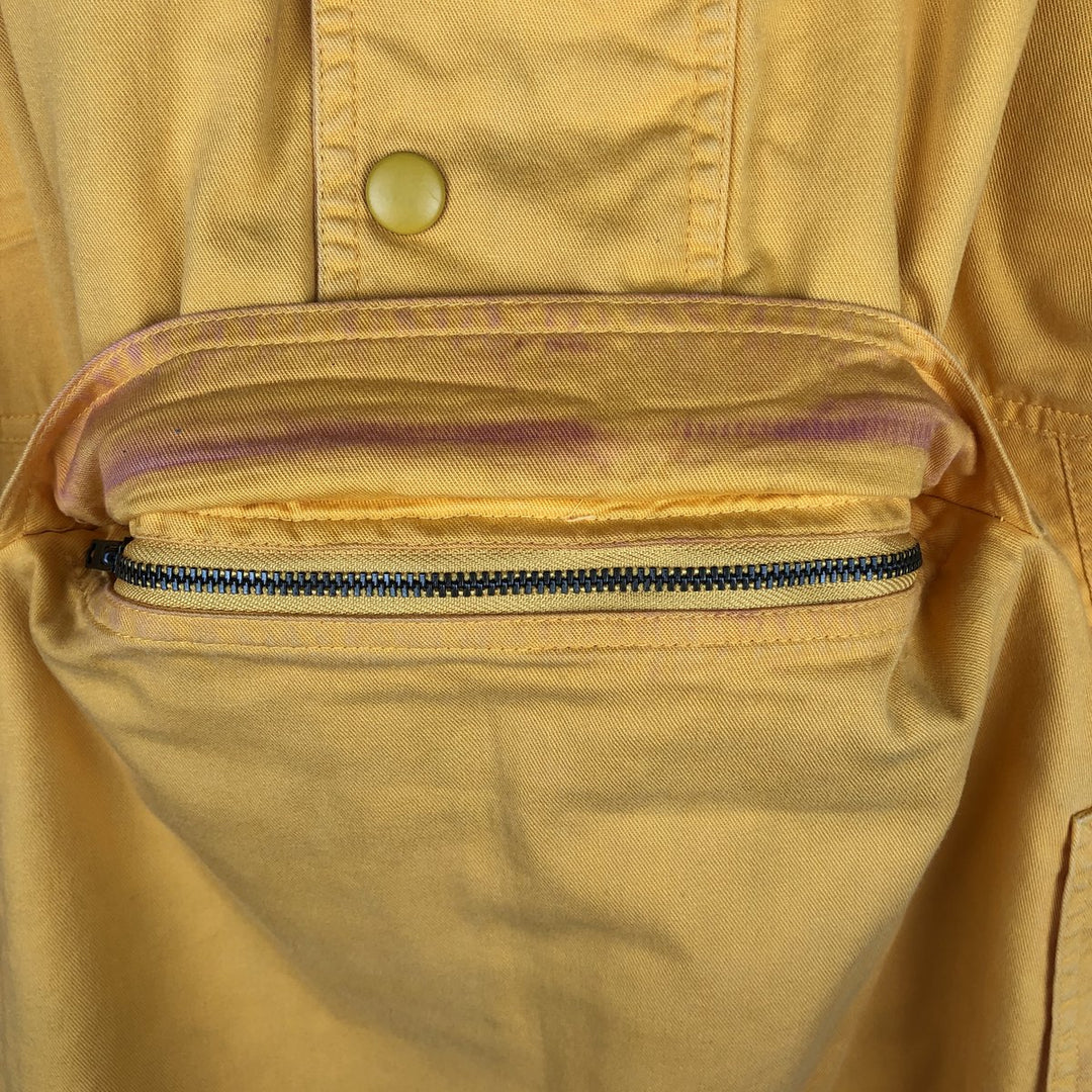 90'S GAP Old Gap Cotton Pullover Anorak Hoodie, Men's Size L (Equivalent), Vintage cotton yellow type Vintage Second Hand