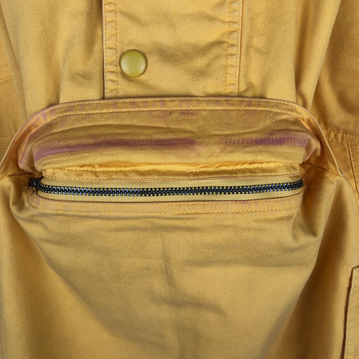 90'S GAP Old Gap Cotton Pullover Anorak Hoodie, Men's Size L (Equivalent), Vintage cotton yellow type Vintage Second Hand
