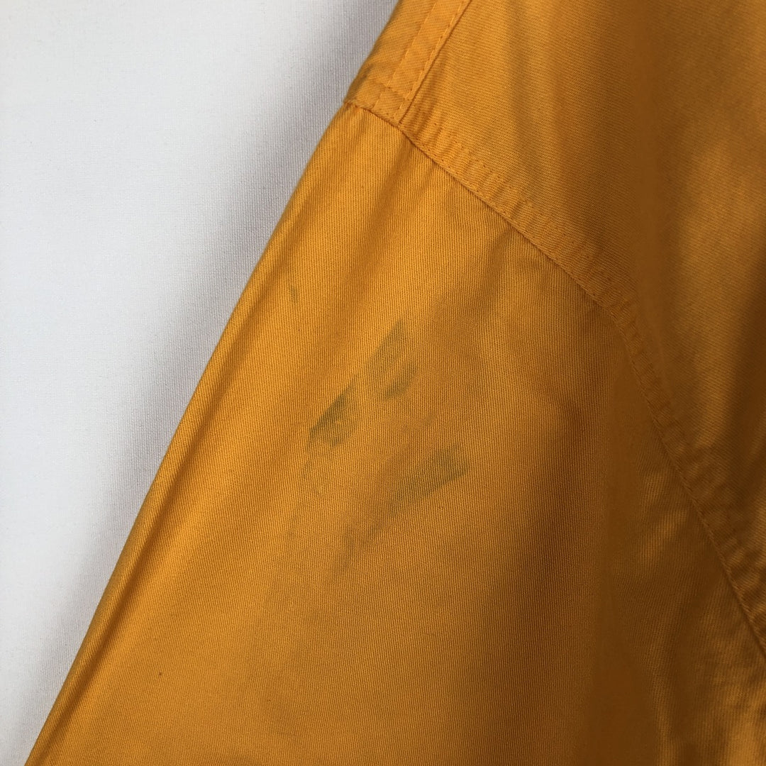 90'S GAP Old Gap Cotton Pullover Anorak Hoodie, Men's Size L (Equivalent), Vintage cotton yellow type Vintage Second Hand