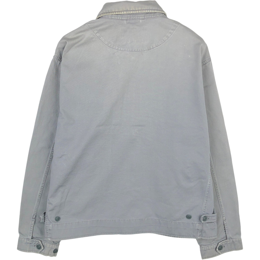1990'S Ralph Lauren POLO SPORTSMAN Cotton Jacket, Men's Size XL (approx.), Vintage cotton gray type Vintage Second Hand