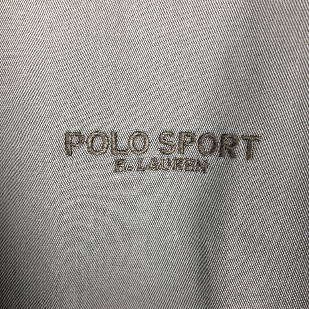1990'S Ralph Lauren POLO SPORTSMAN Cotton Jacket, Men's Size XL (approx.), Vintage cotton gray type Vintage Second Hand