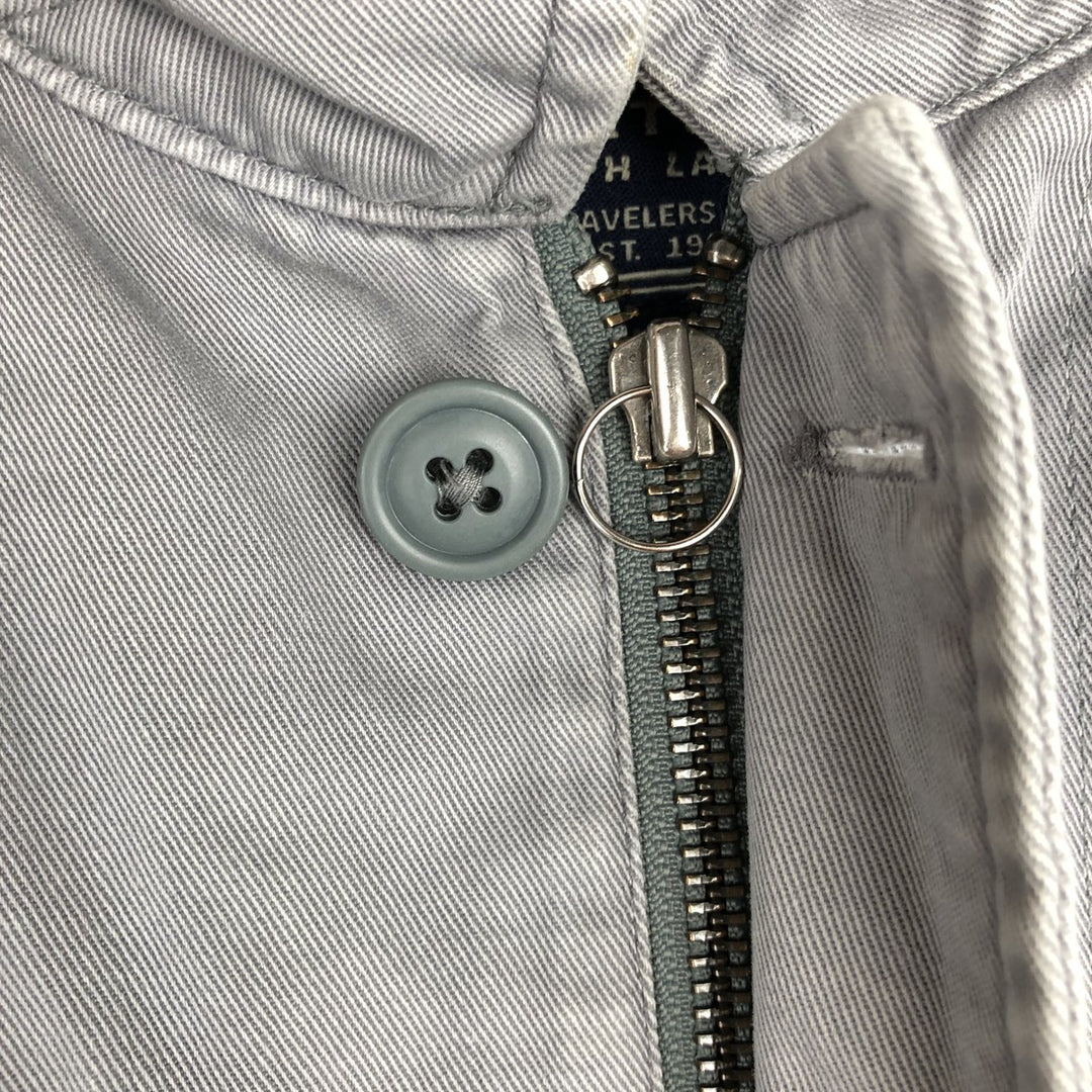 1990'S Ralph Lauren POLO SPORTSMAN Cotton Jacket, Men's Size XL (approx.), Vintage cotton gray type Vintage Second Hand