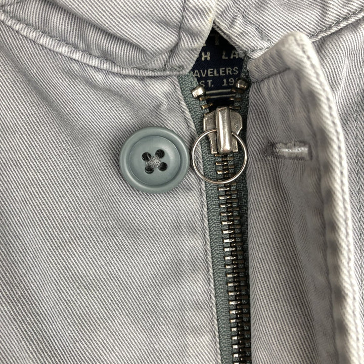1990'S Ralph Lauren POLO SPORTSMAN Cotton Jacket, Men's Size XL (approx.), Vintage cotton gray type Vintage Second Hand