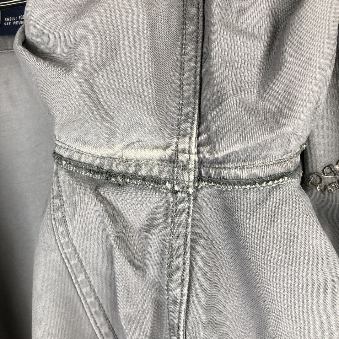 1990'S Ralph Lauren POLO SPORTSMAN Cotton Jacket, Men's Size XL (approx.), Vintage cotton gray type Vintage Second Hand