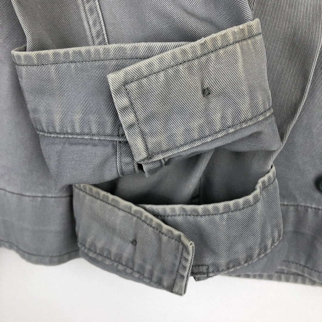 1990'S Ralph Lauren POLO SPORTSMAN Cotton Jacket, Men's Size XL (approx.), Vintage cotton gray type Vintage Second Hand