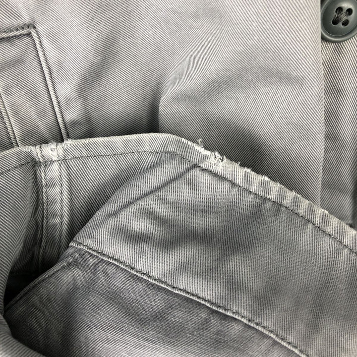 1990'S Ralph Lauren POLO SPORTSMAN Cotton Jacket, Men's Size XL (approx.), Vintage cotton gray type Vintage Second Hand